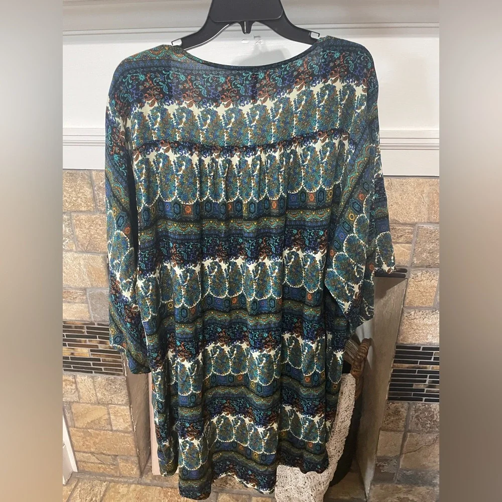 Paolino Paisley/Flower Kimono!! - Picture 2 of 5